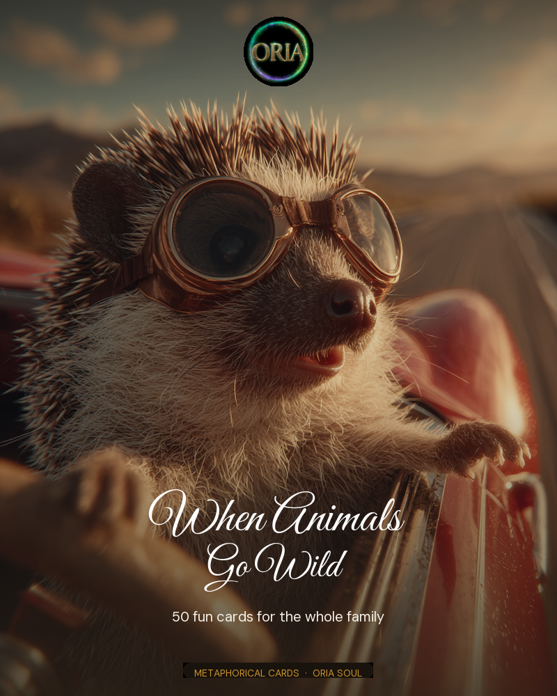 When Animals Go Wild - 50 fun cards